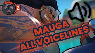 *ALL* Mauga Voicelines & Interactions | Overwatch 2