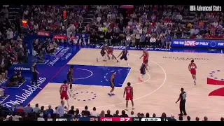 Paul Reed tries to create for himself Game 4 vs NYK