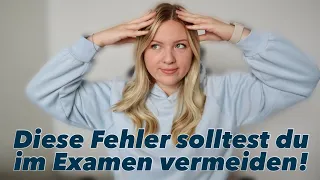 Meine FEHLER in der Examensvorbereitung & im Examen || Jurastudium #Staatsexamen