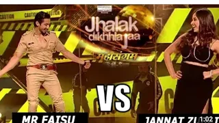 Jannat Zubair VS Faisu Dance challenge | Jhalak Dikhlaja Jaa