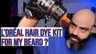 Reviewing L’Oréal Men Expert Hair Dye Kit for my Beard