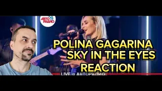 POLINA GAGARINA  Полина Гагарина - Небо в Глазах (LIVE @ Авторадио) reaction