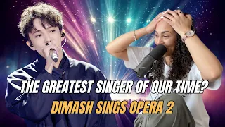 Dimash Sings Opera 2 🔥  Vocal Coach Reaction & Analysis 🎤