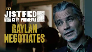 Raylan Tries to Negotiate with Toma - Scene | Justified: City Primeval | FX