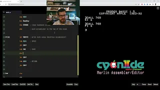 Learning 6502 Assembly on the Apple II, the easy way - Ep. 8: The Stack