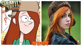 Gravity Falls Characters in Real Life