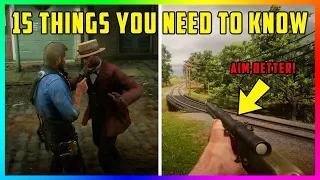 15 Things You NEED To Know That Will Change The Way You Play Red Dead Redemption 2 Forever! (RDR2)