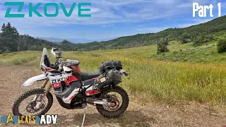 Utah adventure ride - One week with the Kove 450 (Part 1)