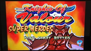 PS3 RetroArch knights of valour super heroes plus(hack) fbneo core