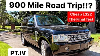 2008 Range Rover Supercharged - I Took My CHEAP L322 On A 900 Mile Road Trip, Completely Unprepared