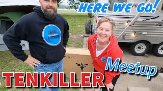 TENKILLER YOUTUBE MEET-UP, ENGWE EBIKE, tiny house, homesteading, cabin build, DIY, sawmill, tractor