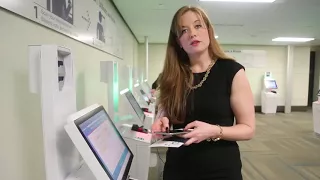 New digital kiosks unveiled at airport will streamline ID verification