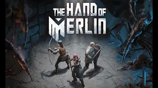 The Hand of Merlin turn-based rogue-lite RPG journey from Albion to Jerusalem