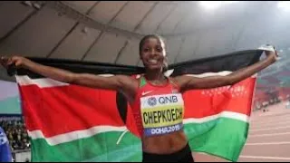NEW RECORD! KENYAN`S BEATRICE CHEPKOECH WOLRD BREAK RECORD WON ANOTHER GOLDEN AT 13TH AFRICA GAME