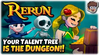 Your Talent Tree is the Dungeon in this Tactics Roguelike!! | Let's Try Rerun