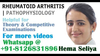 RHEUMATOID ARTHRITIS | PATHOPHYSIOLOGY