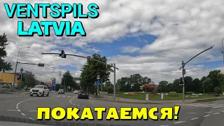 Ventspils, Latvia - We will drive over all the city - July 2022