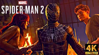 Peter Gets The Raimi Black Suit | Marvel's Spider-Man 2 (4K 60FPS HDR)