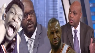 SHAQ WAS READY TO KNOCK BARKLEY ASS OUT! CHARLES BARKLEY RESPONDS TO LEBRON JAMES COMMENTS REACTION