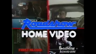 ROADSHOW HOME VIDEO (1984) - 14 VHS Previews - TV Ad