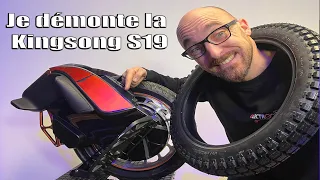 Je démonte ma kingsong S19 ! Mais y a quoi dedans ? tuto pneu carte mère ou moteur @Hightems-FDV