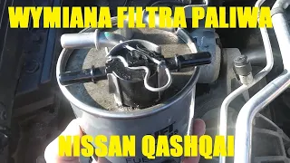 Wymiana filtra paliwa Nissan Qashqai / Juke / X-Trail / Renault / 1.5 DCI | Naprawa # 29 MotoNacja