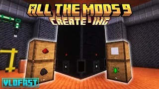 Automating a NUCLEAR REACTOR with the Create mod in ATM9!