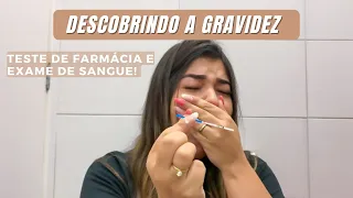 DESCOBRINDO A GRAVIDEZ | TESTES E EXAME DE SANGUE 😍