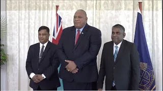 Fijian President officiates at swearing in ceremony for newly the appointed Judge