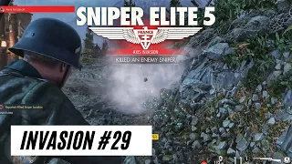 Sniper Elite 5 - Axis Invasion 29th Win - Mission 7 Secret Weapons in 4k