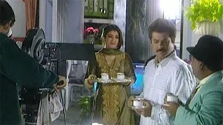 Making Of Gharwali Baharwali | Anil Kapoor | Raveena Tandon | Flashback Video