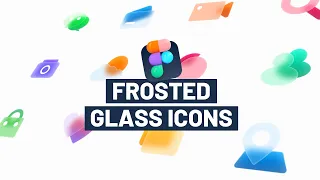 Create Frosted Glass Icons in Figma | Ui Design Tutorial | Figma Tutorials for Beginners in Hindi