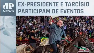 Jair Bolsonaro é recebido com festa em Barretos e recebe título de cidadão honorário