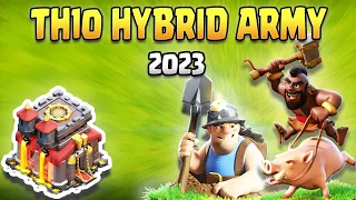 TH10 Queen Charge Hybrid Attack Strategy 2023 | Powerful Town Hall 10 Attack Strategy Guide | COC