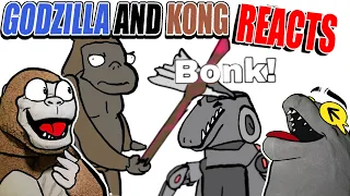 Godzilla Reacts| GODZILLA VS MONKE Best Memes