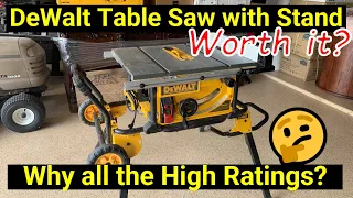 ✅ DeWalt Table Saw Overview ● Why You Want the Factory Stand