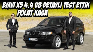 BMW X5 E53 4.4i V8 Polat Kasa ile Detaylı Test Sürüşü / M62B44 Kronik Sorunlar / Yakıt Tüketimi