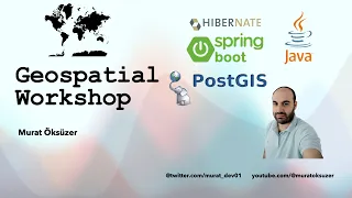 Geospatial Workshop | Spring Boot Hibernate-Spatial PostGIS and GeoJSON Tutorial