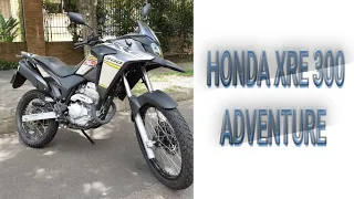 HONDA XRE 300 ADVENTURE FLEX 2021/22 - TESTAMOS O MODELO DE 300cc DA MARCA.