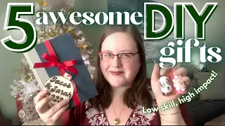 5 UNIQUE & INEXPENSIVE Gifts You Can DIY for $1-$10! (Customized & Meaningful!)