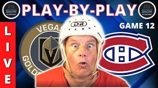 NHL GAME PLAY BY PLAY: GOLDEN KNIGHTS VS CANADIENS