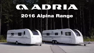 2016 Adria Alpina range Product video