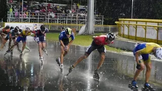 JUNIOR MEN 15km_elimination FINAL - Mundial Patinaje Ibague