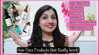 Haircare Products that genuinely work! Best Haircare of 2023| Hair Fall, Dandruff, Thinning, Greying