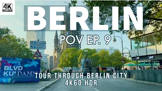 Berlin Drive Pov Ep. 9 | A Tour Through Berlin City 🇩🇪 4K60 HDR