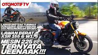 TERNYATA SEENAK INI..!!! TVS RONIN 225 BUAT TURING, PESAING BERAT XSR 155 & W175 | Otomotif TV