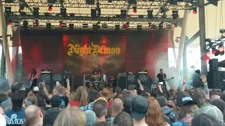 Night Demon live @ Rock Hard Festival 2018