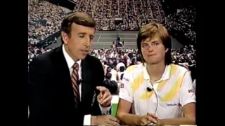 1985 US Open SF Jimmy Connors vs  Ivan Lendl