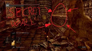 Dark Souls 1 - Secret wall in Demon Ruins