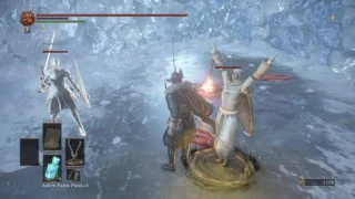 Ashes of Ariandel bonfires and Champion's Gravetender